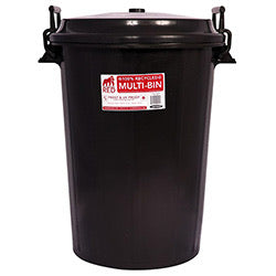 Red Gorilla Tubtrug Multi-Bin c/w Clip Lid Large Black